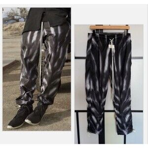 Nike x Fear of God All Over Print Pants Mens Black XL NWT Jerry Lorenzo